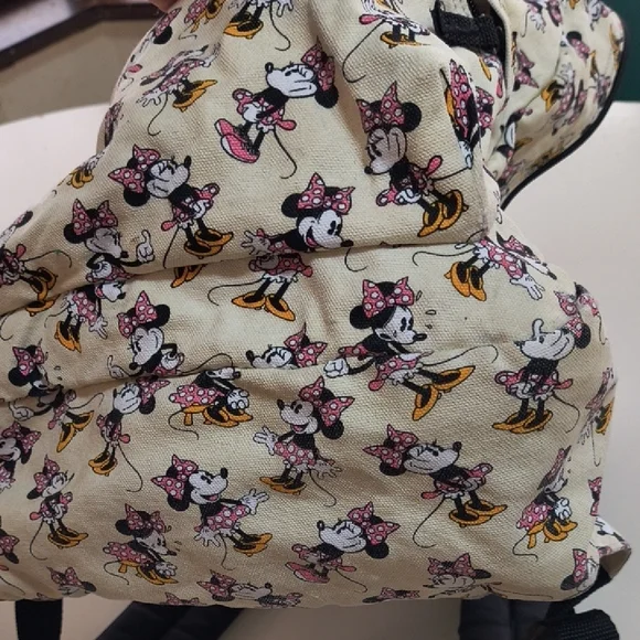 Vans Women's Beige Backpack with Cartoon Design In GUC . - Picture 3 of 7